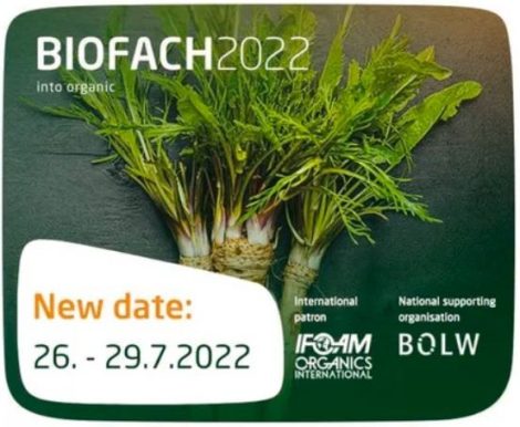 Biofach 2022 fin Juillet, les acheteurs étaient à la plage