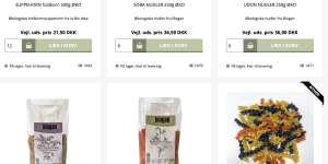 Les pâtes sans gluten Bio française au Danemark avec Denan & Associés